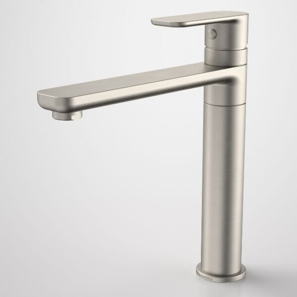 Caroma Luna Sink Mixer Brushed Nickel