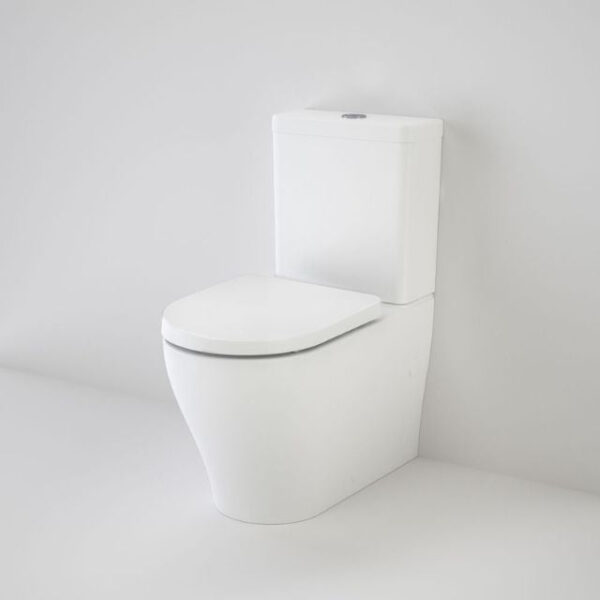 Caroma Luna Slim Cleanflush Toilet Suite - Upgraded Seat Design