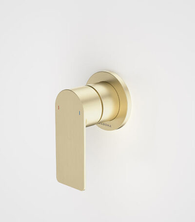 Caroma Urbane II Bath/Shower Mixer Round Brushed Brass