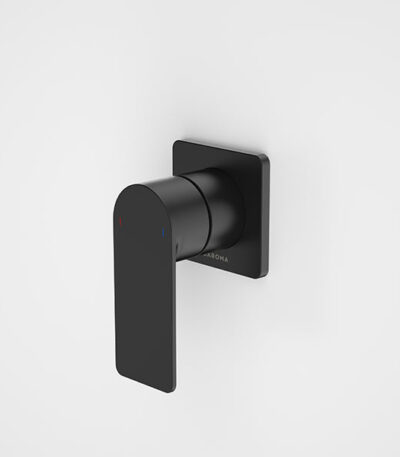 Caroma Urbane II Bath/Shower Mixer Square Matte Black