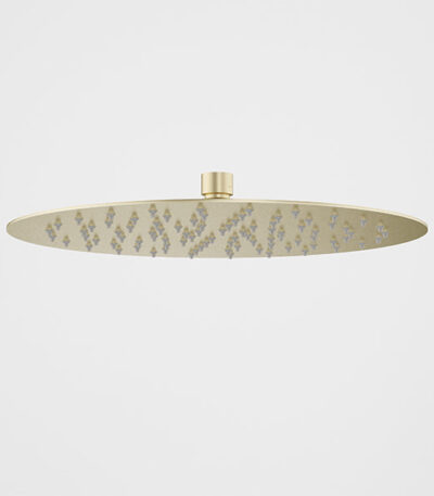 Caroma Urbane II Round Rain Shower Head 300mm Brushed Brass