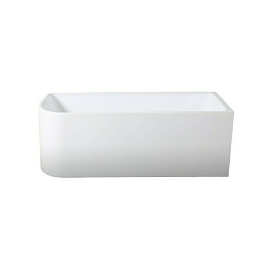 Casey Corner Back To Wall Bathtub - Acrylic Gloss White (Right Corner) - 1700 | CBT1700R-580