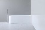 Casey Corner Back To Wall Bathtub - Matt White (Right Corner) - 1700mm | CBT1700RMW-580
