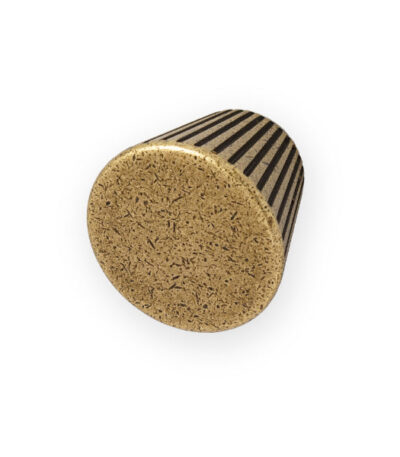 Castella Sorano Cone Knob Antique Brass 30mm