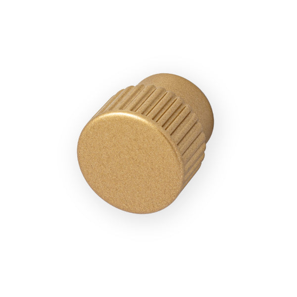Castella Sorano Round Knob Matt Gold 25mm