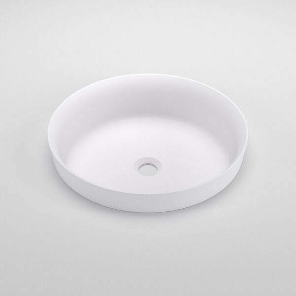 Celine Semi-Inset Basin - Matte White