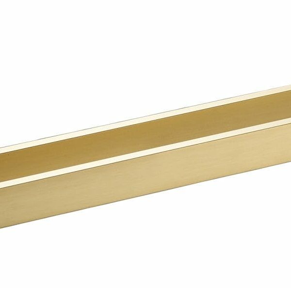 Ceram Double Towel Rail 600 mm - Brushed Gold | 55602-600-BG