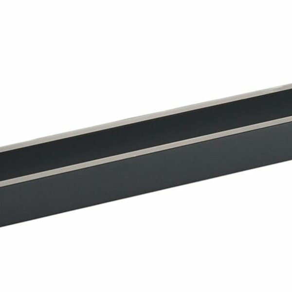 Ceram Double Towel Rail 800 mm - Matt Black | 55602-800-MB