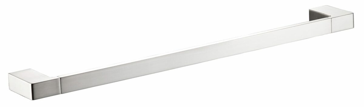 Ceram Single Towel Rail 800 mm - Brushed Nickel | 55601-800-BN