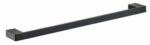 Ceram Single Towel Rail 800 mm - Matt Black | 55601-800-MB