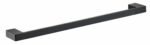 Ceram Single Towel Rail 800 mm - Matt Black | 55601-800-MB