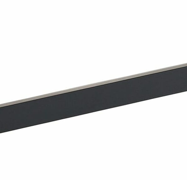 Ceram Single Towel Rail 800 mm - Matt Black | 55601-800-MB
