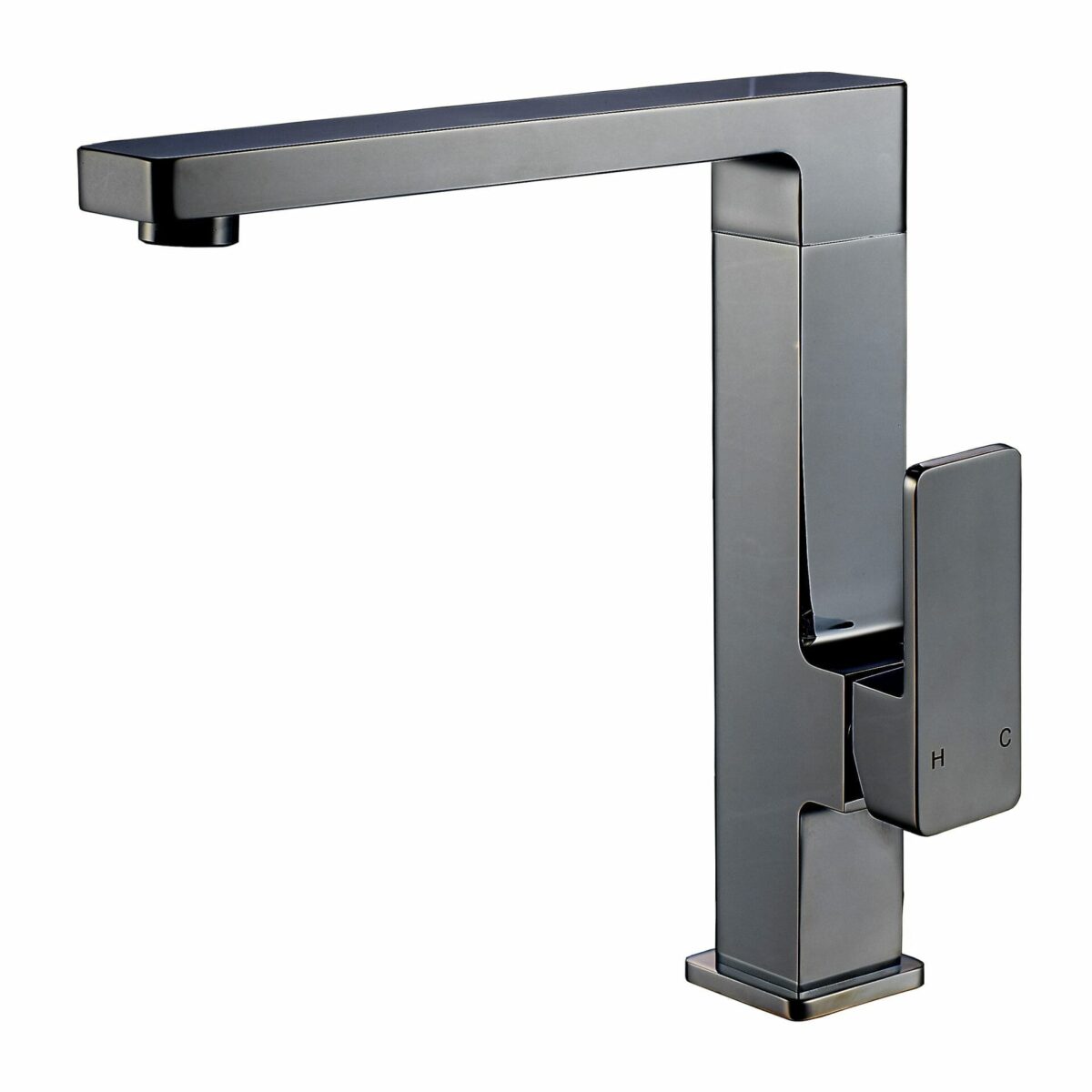 Ceram Sink Mixer - Matt Black | HYB636-102MB