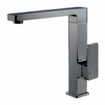 Ceram Sink Mixer - Matt Black | HYB636-102MB