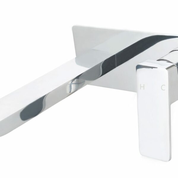 Ceram Wall Basin Mixer - Chrome | HYB636-601