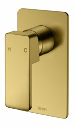 Ceram Wall Mixer - Brushed Gold | HYB636-301BG