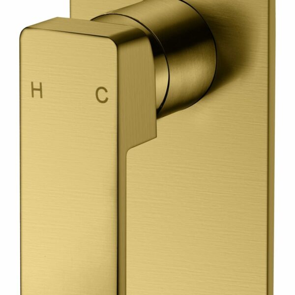 Ceram Wall Mixer - Brushed Gold | HYB636-301BG