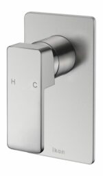 Ceram Wall Mixer - Brushed Nickel | HYB636-301BN