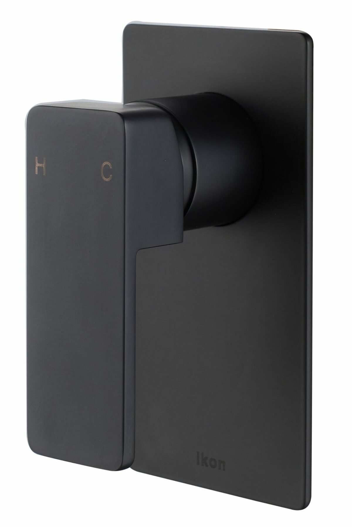 Ceram Wall Mixer - Matt Black | HYB636-301MB
