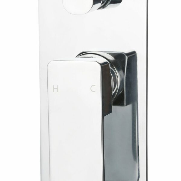 Ceram Wall Mixer With Diverter - Chrome | HYB636-501