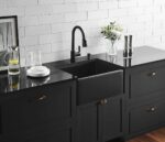 Chelsea Fireclay Farmhouse Single Bowl Sink - Matt Black - 600x451x253mm | FCS600MB