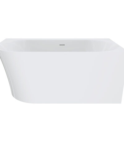 Chloe Left-Hand Acrylic Corner Bath with Overflow, 1400mm