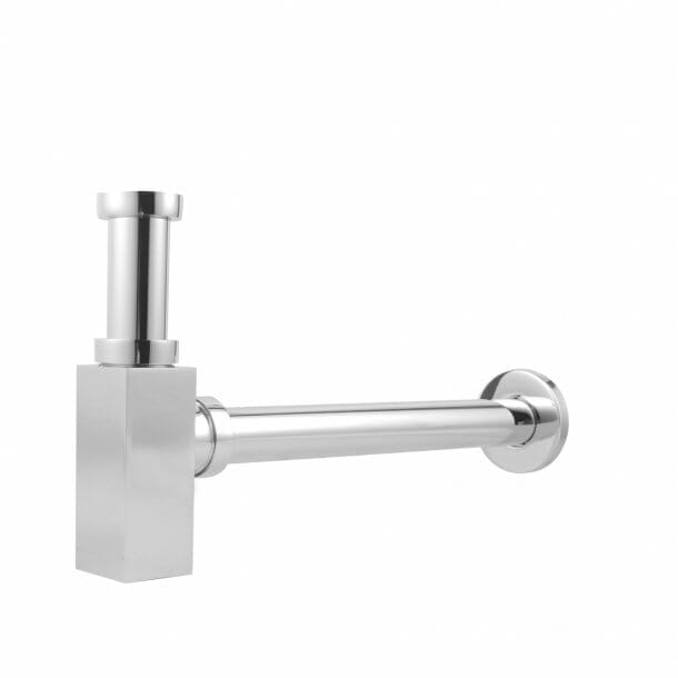 Chrome Bottle Trap 32mm Solid Brass