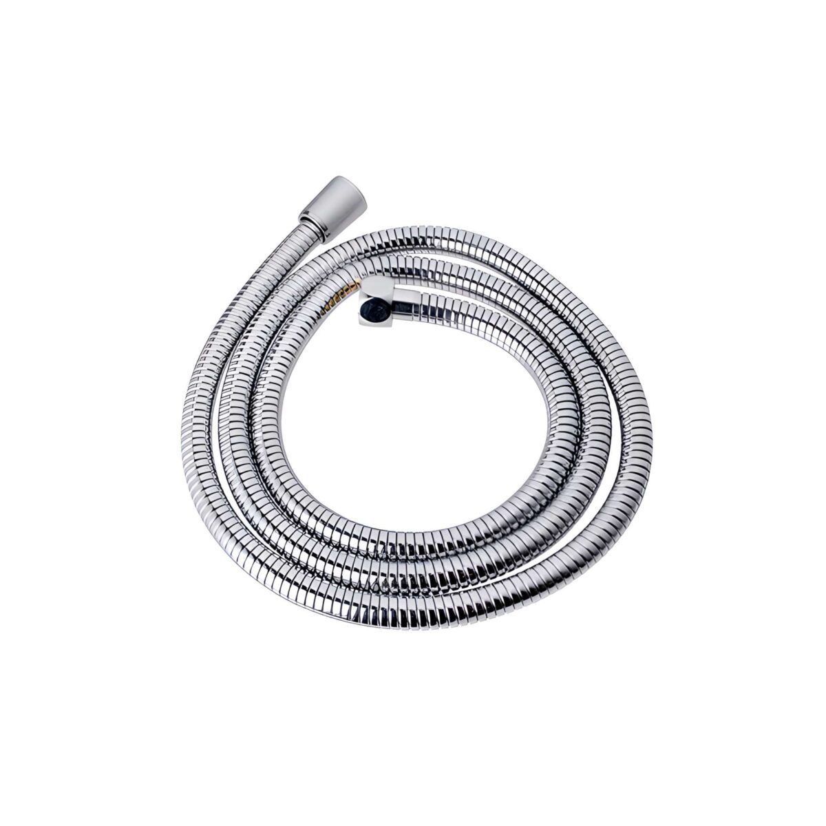 Chrome/Brass 2.0M Double Interlocking Hose | R405B