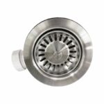 Chrome Kitchen Sink Waste with Overflow | TWMOO