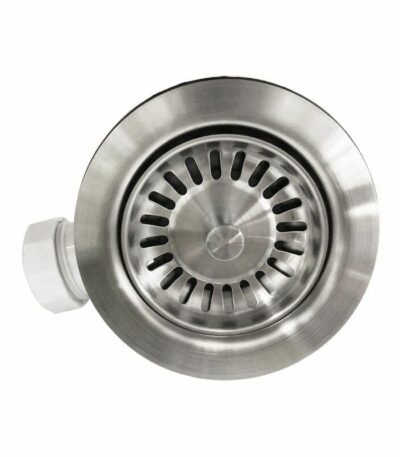 Chrome Kitchen Sink Waste with Overflow | TWMOO