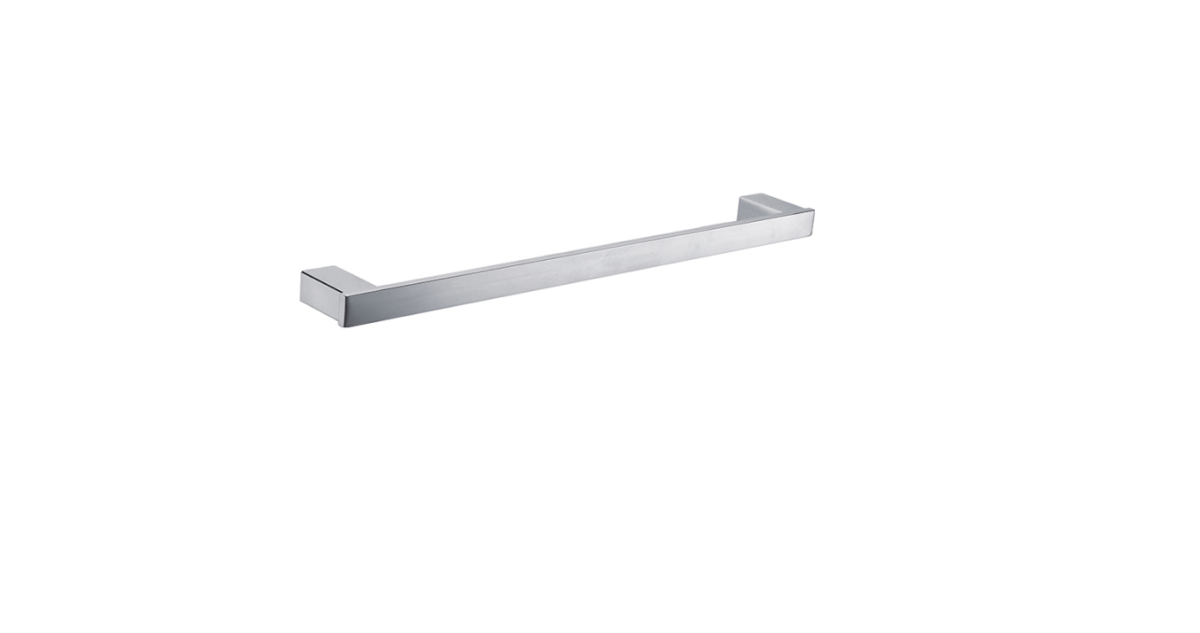 Chrome Single Towel Holder 600mm