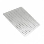 Chrome Super-slim Square Rainfall Shower Head 400mm | CH0014.SH