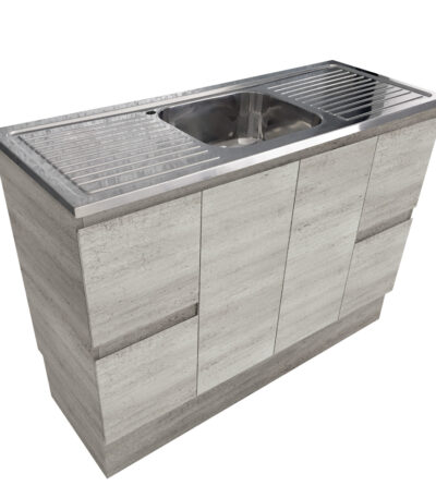 Citi Edge Industrial 1200 Vanity on Kickboard