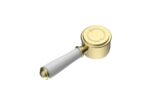 Clasico Ceramic Handle for Wall Mixer - Brushed Gold | HYB868-301A-BG-HD