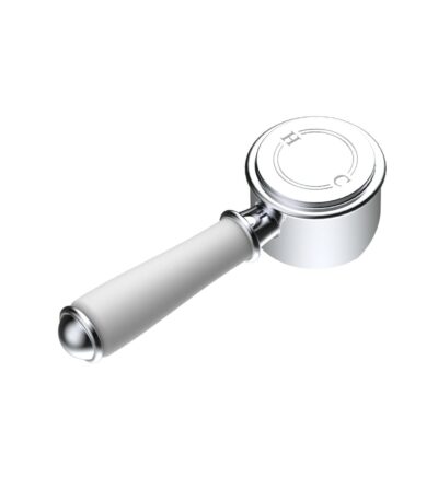 Clasico Ceramic Handle for Wall Mixer - Brushed Nickel | HYB868-301A-BN-HD