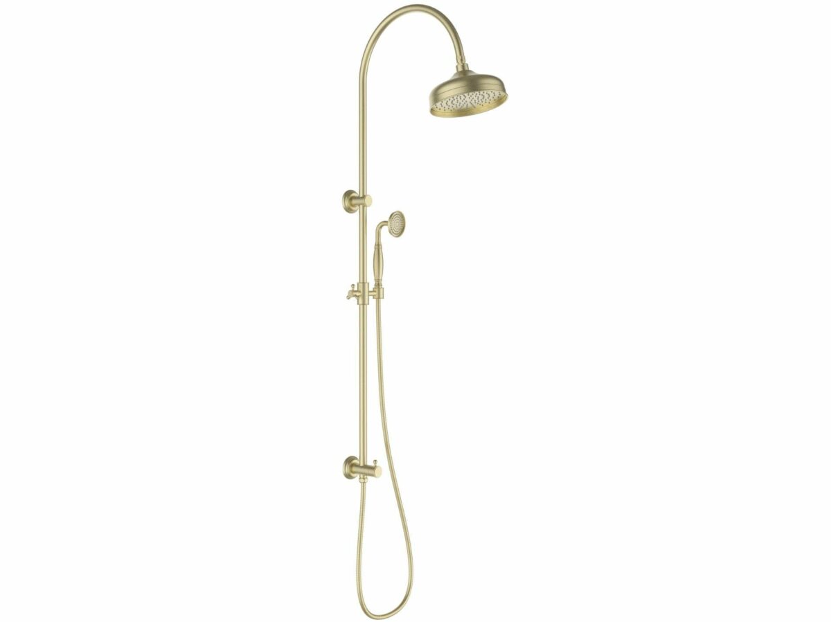 Clasico Combination Shower Set - Brushed Gold | HPA868-201BG