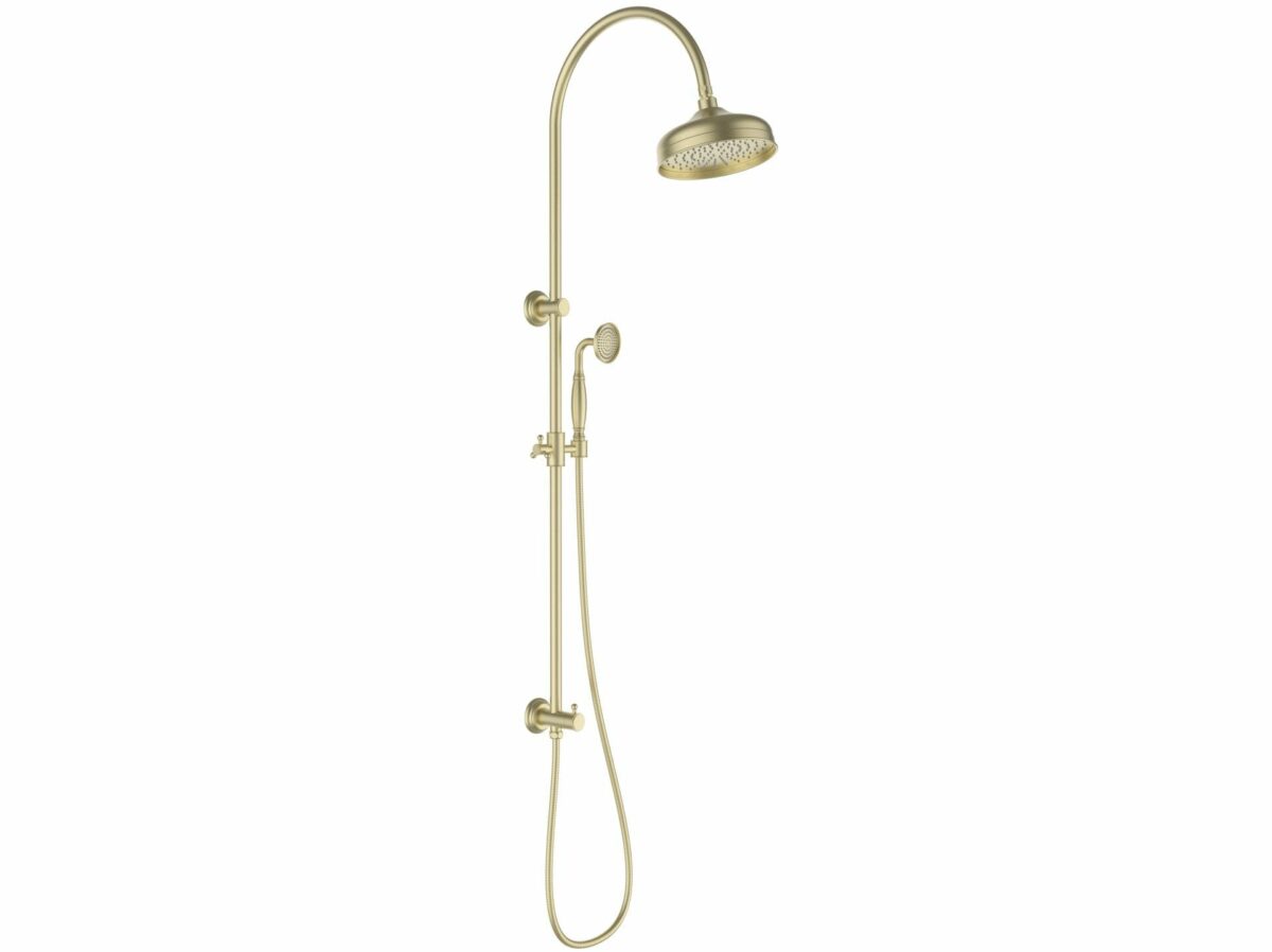 Clasico Combination Shower Set - Brushed Gold | HPA868-201BG