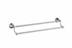 Clasico Double Towel Rail - Chrome- 600mm | 66502-600