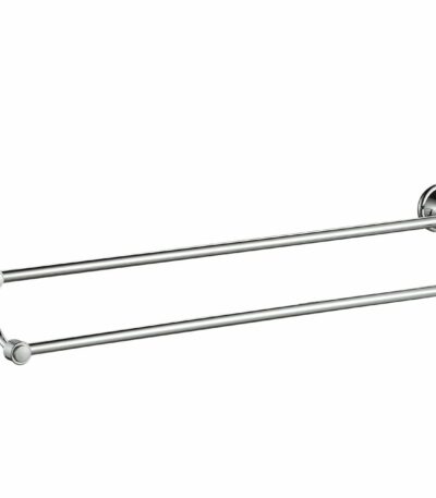 Clasico Double Towel Rail - Chrome- 800mm | 66502-800