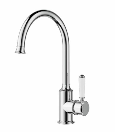 Clasico Gooseneck Sink Mixer Ceramic handle | HYB868-101A