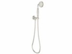 Clasico Handshower On Wall Outlet Bracket - Brushed Nickel | HPA868-101-1BN