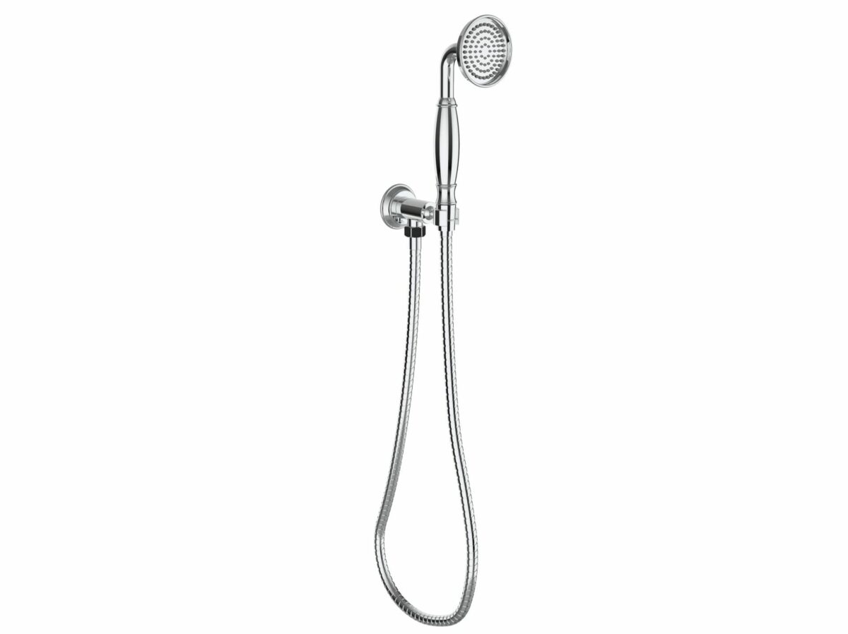 Clasico Handshower On Wall Outlet Bracket | HPA868-101-1