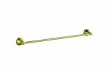 Clasico Single Towel Rail - 600mm - Brushed Gold | 66501-600BG
