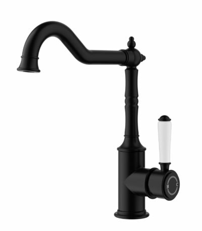 Clasico Sink Mixer Ceramic handle - Matt Black | HYB868-102A-MB