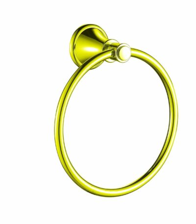 Clasico Towel Ring - Brushed Gold | 66503BG