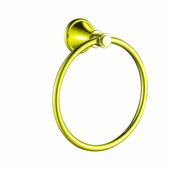 Clasico Towel Ring - Brushed Gold | 66503BG