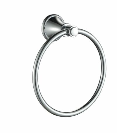 Clasico Towel Ring - Brushed Nickel | 66503BN