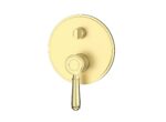 Clasico Wall Diverter Mixer Trim Kits - Brushed Gold | HYB868-501TK-BG