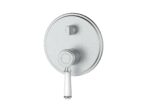 Clasico Wall Diverter Mixer Trim Kits Ceramic handle - Brushed Nickel | HYB868-501ATK-BN