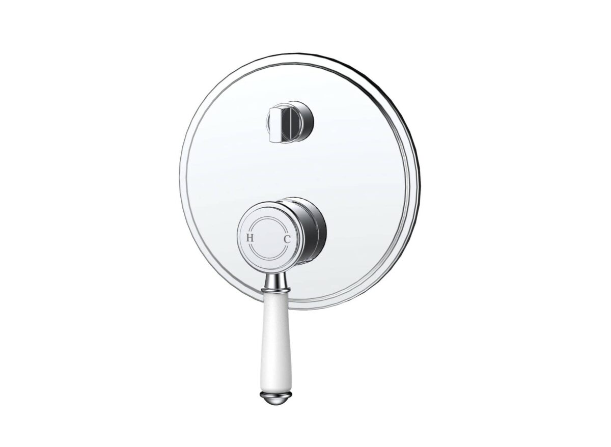 Clasico Wall Diverter Mixer Trim Kits Ceramic handle | HYB868-501ATK